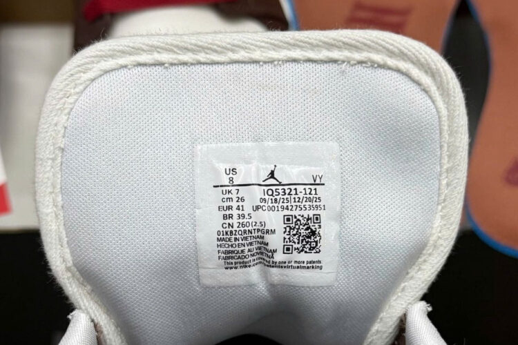 Giày Air Jordan 1 Low Year of the Horse Nâu