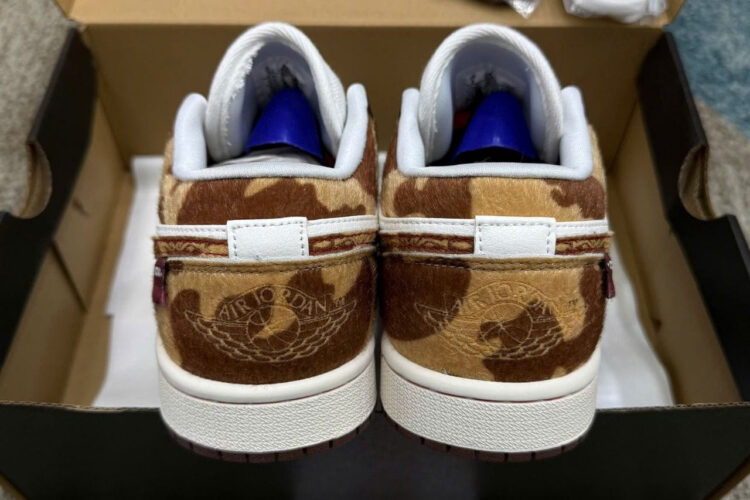 Giày Air Jordan 1 Low Year of the Horse Nâu