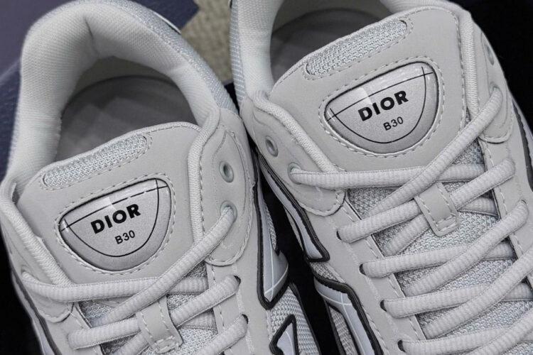 Giày Dior B30 Countdown Gray Technical Mesh and Dior Gray Technical