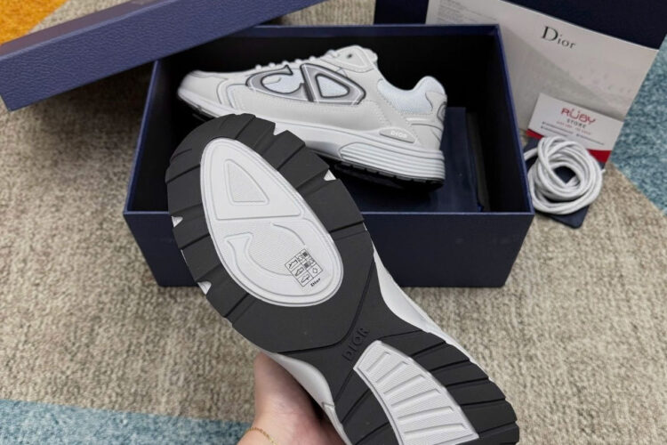 Giày Dior B30 Countdown Gray Technical Mesh and Dior Gray Technical