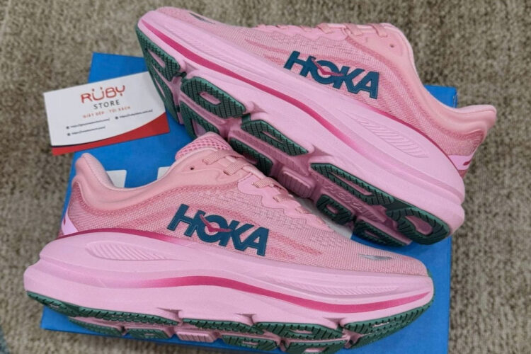 Giày Hoka Bondi 9 Rose Tea Petal Hồng
