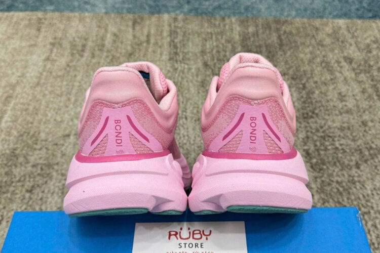 Giày Hoka Bondi 9 Rose Tea Petal Hồng