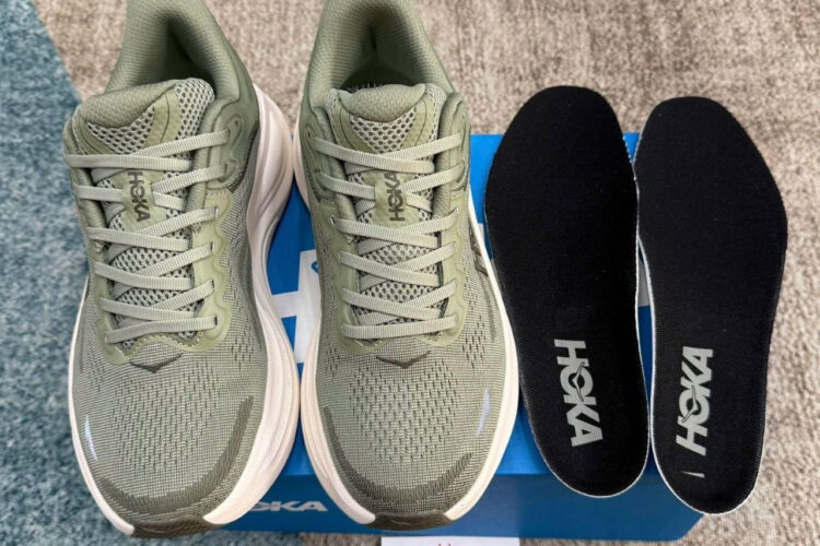 Giày Hoka Bondi 9 Sea Moss Xanh Olive