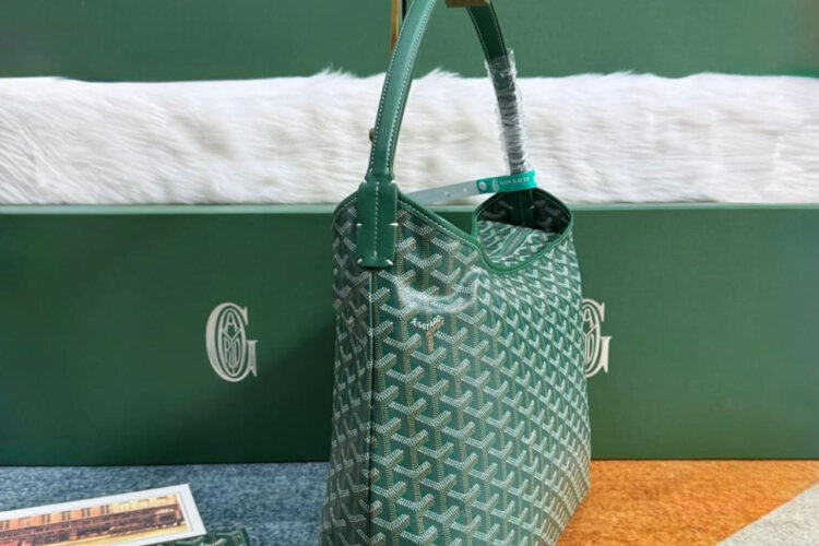 Túi Goyard Bohème Hobo Goyardine Canvas Green (43CM) Xanh Lá