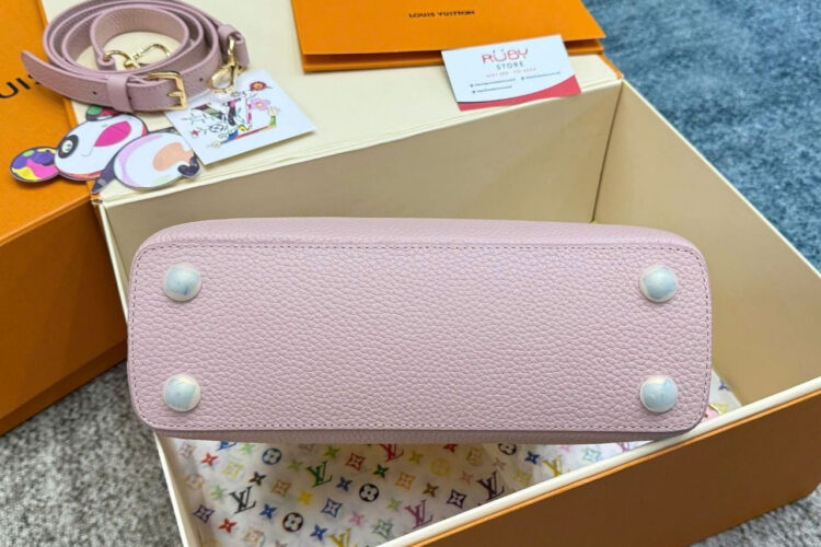 Túi LV Capucines BB Light Pink Taurillon M22514 Size 27CM Hồng nhạt