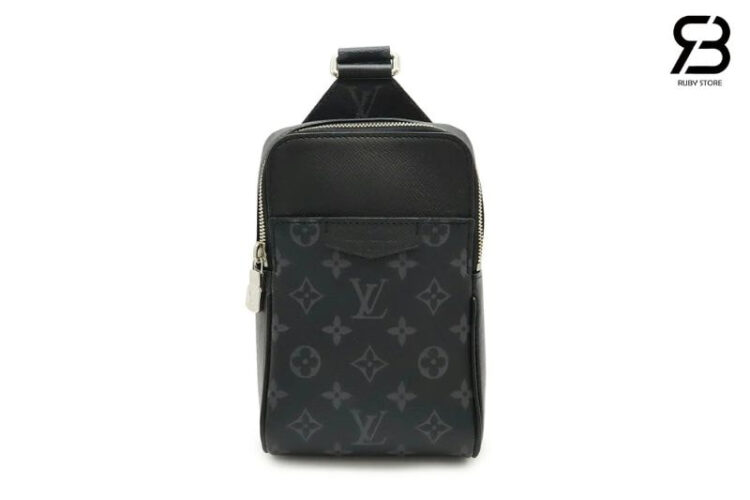 Túi LV Outdoor Sling Bag M30741 Monogram Eclipse Màu Đen