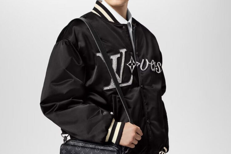 Túi LV Steamer Messenger Bag Monogram Eclipse en Xám