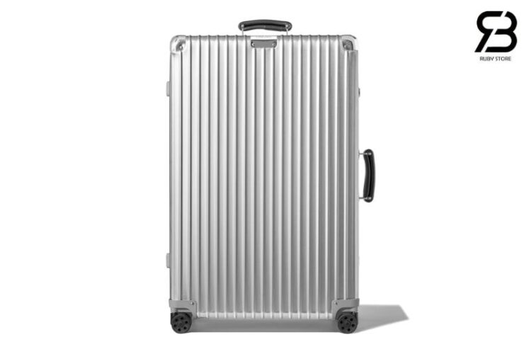 Vali Rimowa Classic Check-In L Aluminum Suitcase Silver Màu Bạc