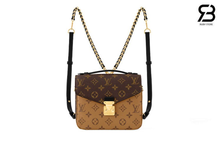 LV Pochette Metis Monogram Reverse Canvas