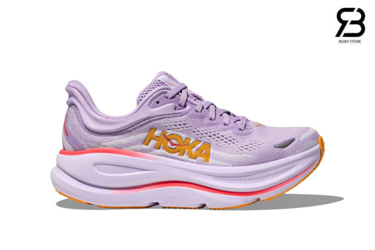 Giày Hoka Bondi 9 Aster Flower Tím Best Deal