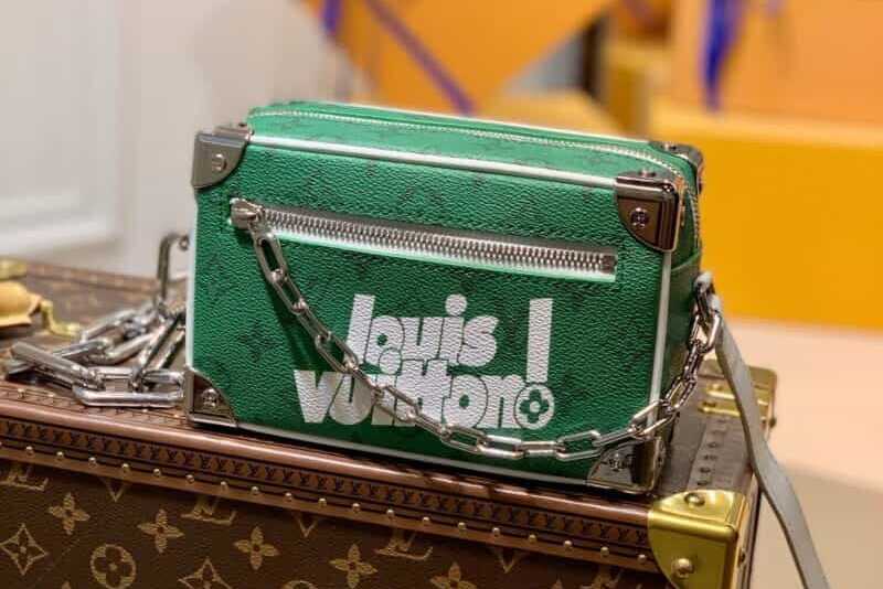 Túi LV Mini Soft Trunk M80816 Green Monogram