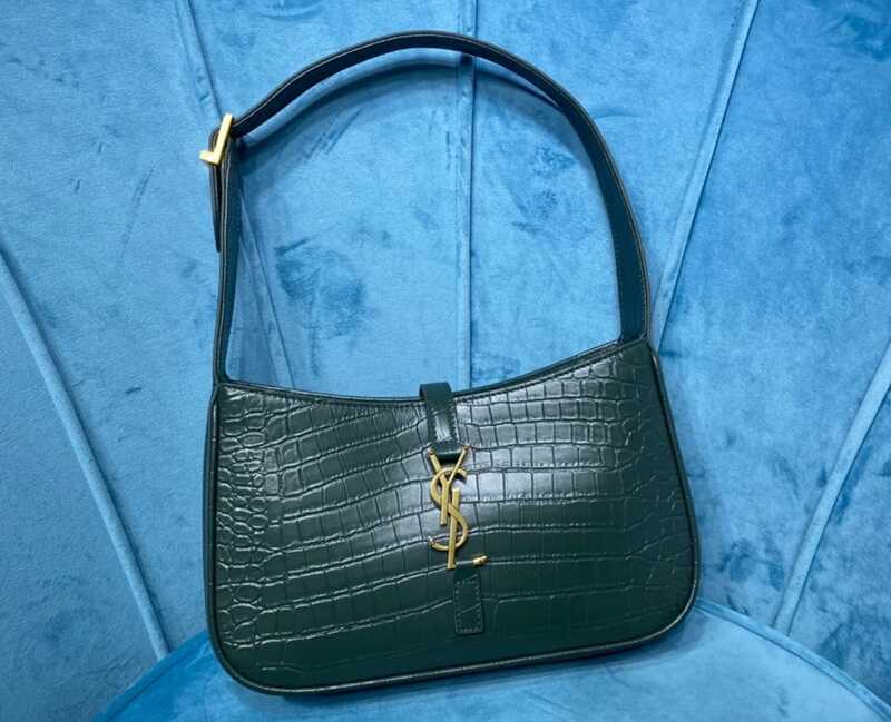 Túi YSL LE 5 À 7 Hobo Bag Dark Green