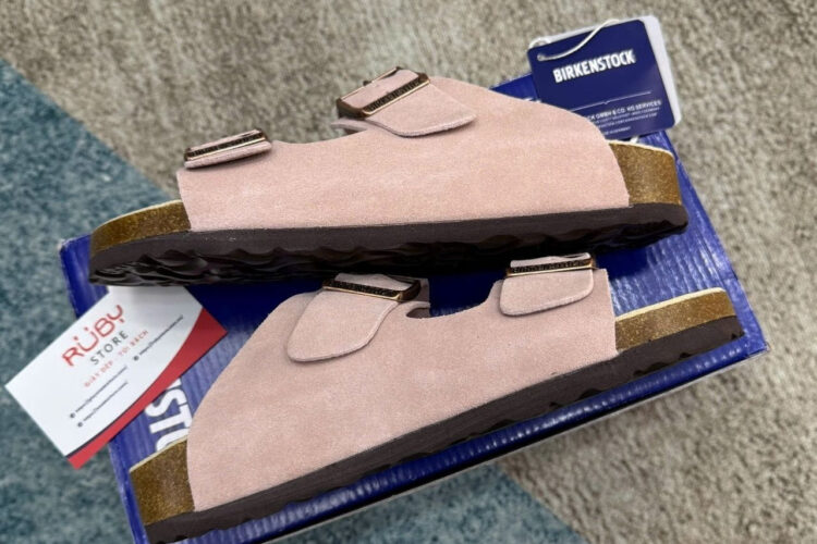 Dép Birkenstock Arizona Soft Footbed Pink Màu Hồng