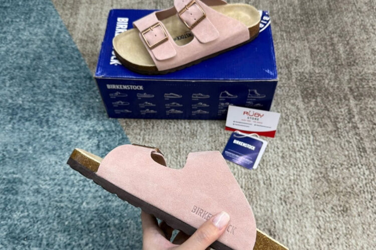 Dép Birkenstock Arizona Soft Footbed Pink Màu Hồng