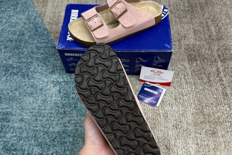 Dép Birkenstock Arizona Soft Footbed Pink Màu Hồng