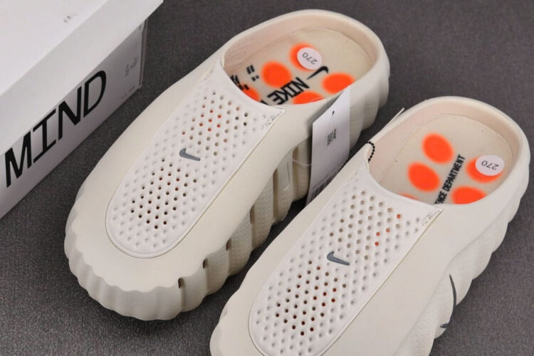 Dép Nike Mind 001 Slide Light Bone Màu Kem Nhạt