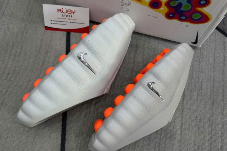 Dép Nike Mind 001 Slide Light Smoke Grey Xám Cam