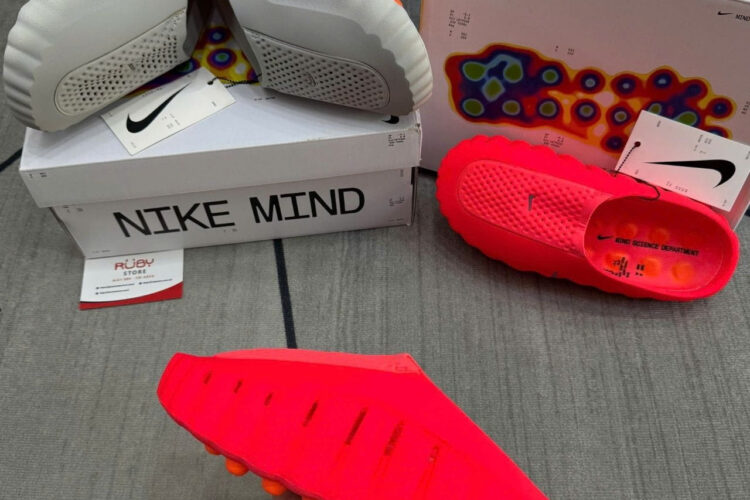 Dép Nike Mind 001 Slide Solar Red Màu đỏ