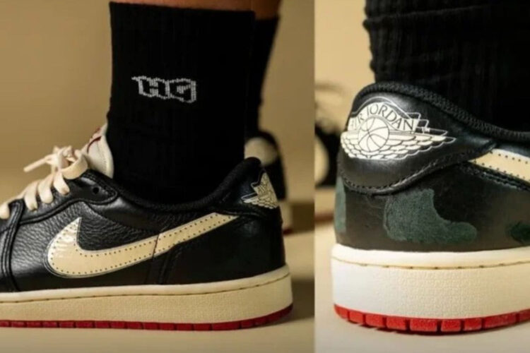 Giày Air Jordan 1 Low OG Better With Time Màu Đen