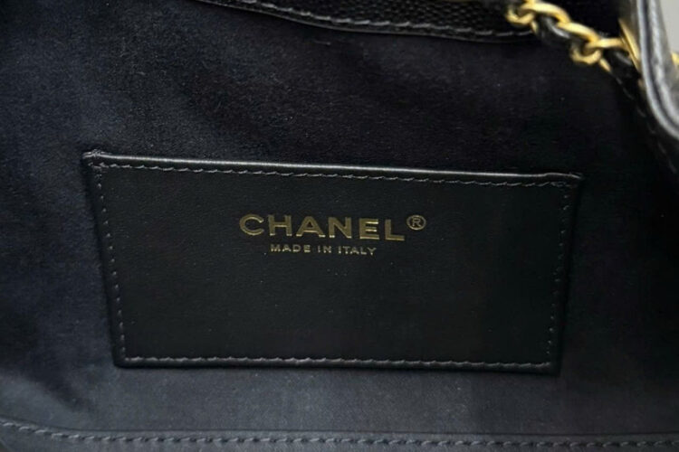 Túi CN 25 Mini Hobo Handbag Black Caviar Màu đen Best Pháp