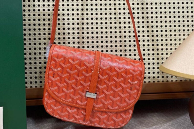 Túi Goyard Belvedere PM Orange Goyadine Canvas Màu Cam