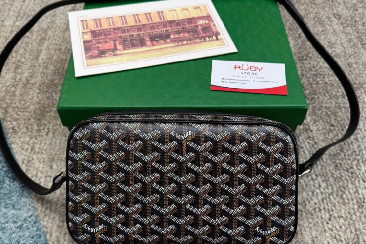 Túi Goyard Cap-Vert PM Bag Black Màu đen 22CM