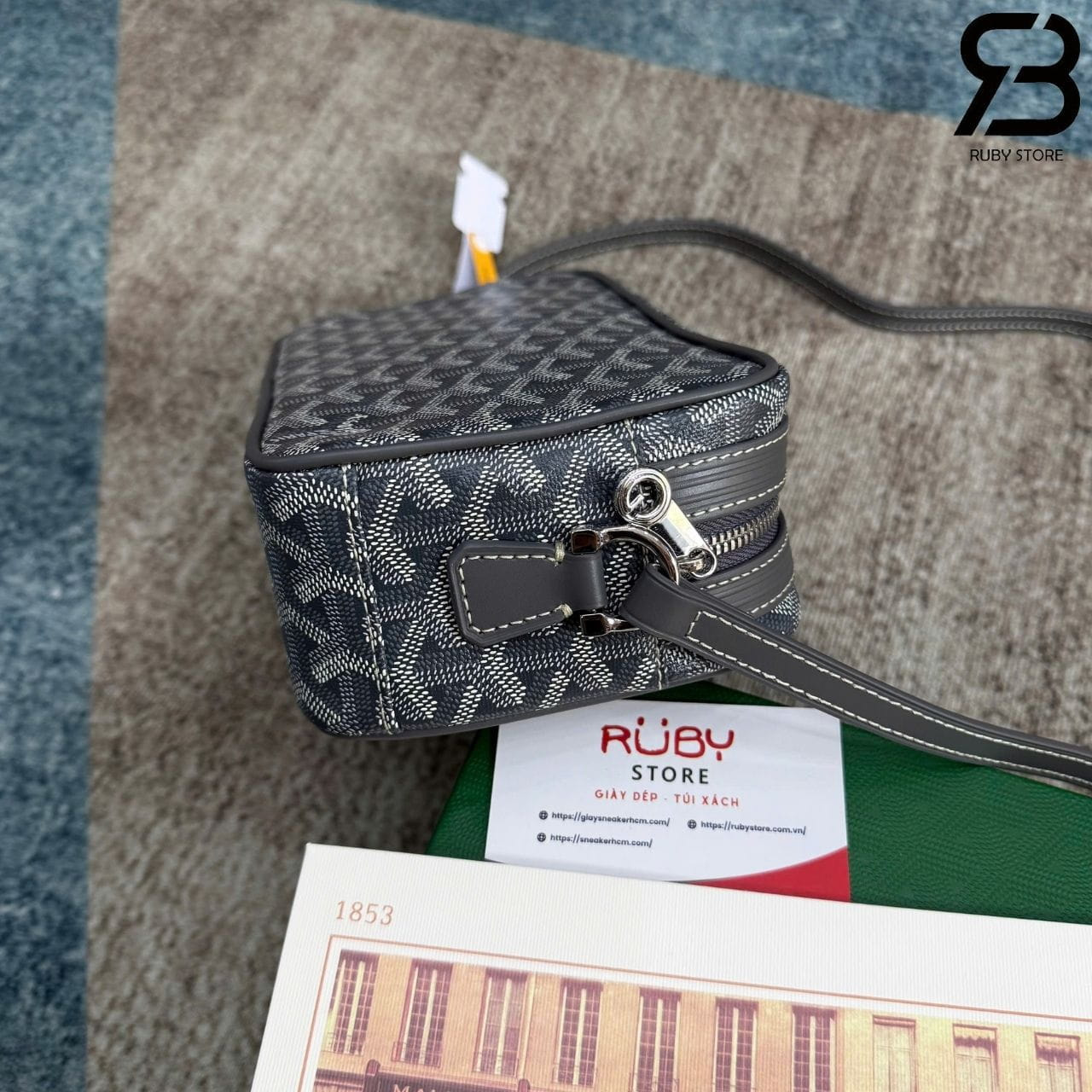 Túi Goyard Cap-Vert PM Bag Grey Màu Xám 22CM