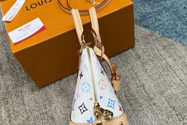Túi LV Alma BB LV x TM White Multicolor Monogram Canvas