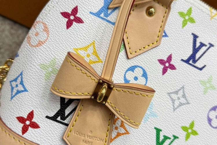 Túi LV Alma BB LV x TM White Multicolor Monogram Canvas