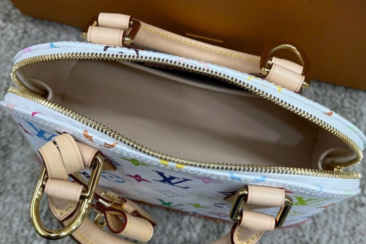 Túi LV Alma BB LV x TM White Multicolor Monogram Canvas