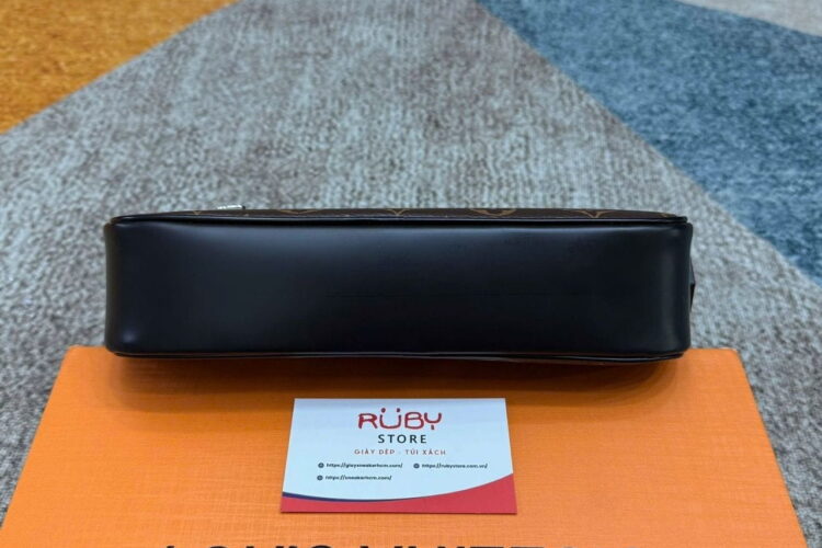 Túi LV Kasai Clutch Monogram Canvas 25CM Nâu