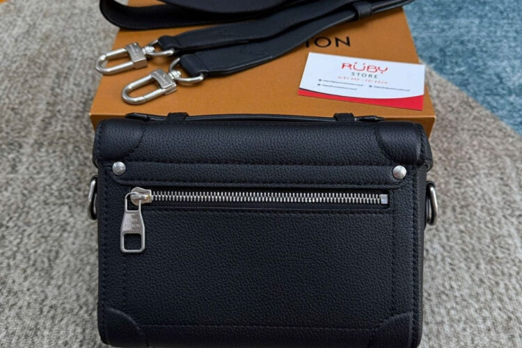 Túi LV Soul Trunk Colorado Calfskin Black Leather M11516 Màu đen