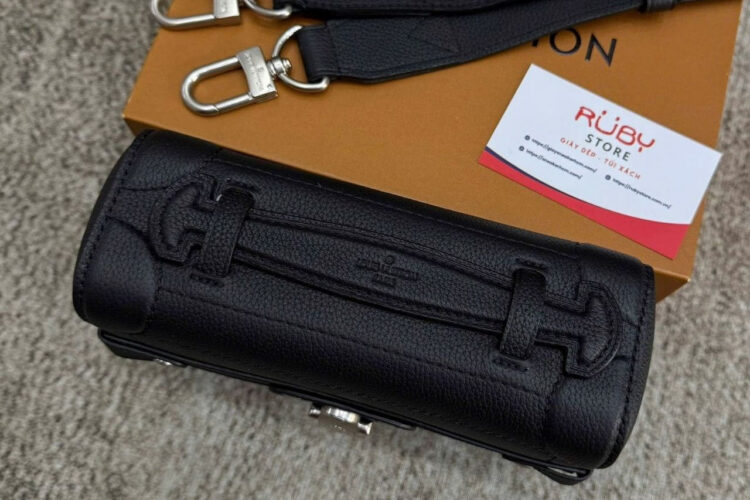 Túi LV Soul Trunk Colorado Calfskin Black Leather M11516 Màu đen