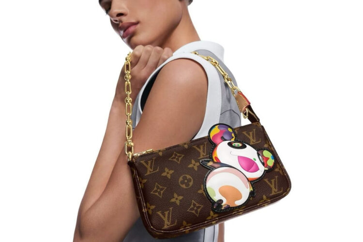 Túi LV x TM Pochette Accessoires Monogram Canvas M13440 Nâu