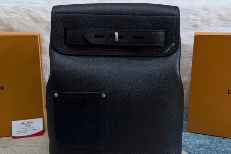 Ba Lô LV Touch Steamer Backpack H38 M27063 Black Màu đen Best Pháp
