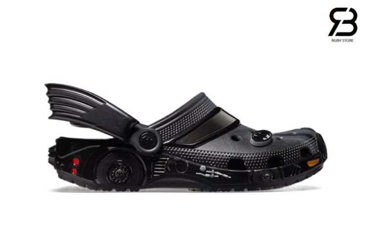 Dép Crocs Batman Batmobile Classic Clog Màu Đen