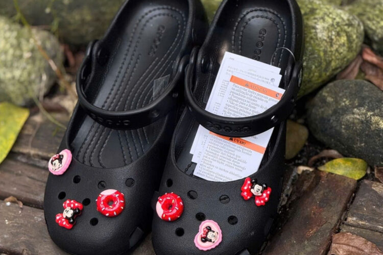 Dép Crocs Classic Ballet Clogs Black Màu Đen