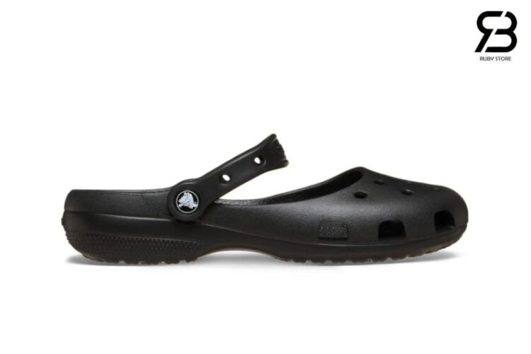 Dép Crocs Classic Ballet Clogs Black Màu Đen