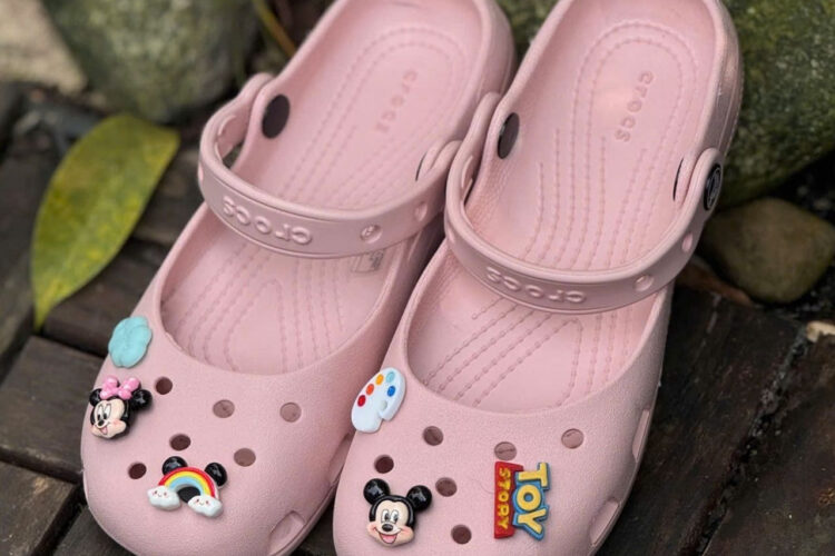 Dép Crocs Classic Ballet Clogs Pink Màu Hồng