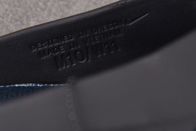 Dép Fragment x Nike Mind 001 Black Blue Màu đen Xanh Dương