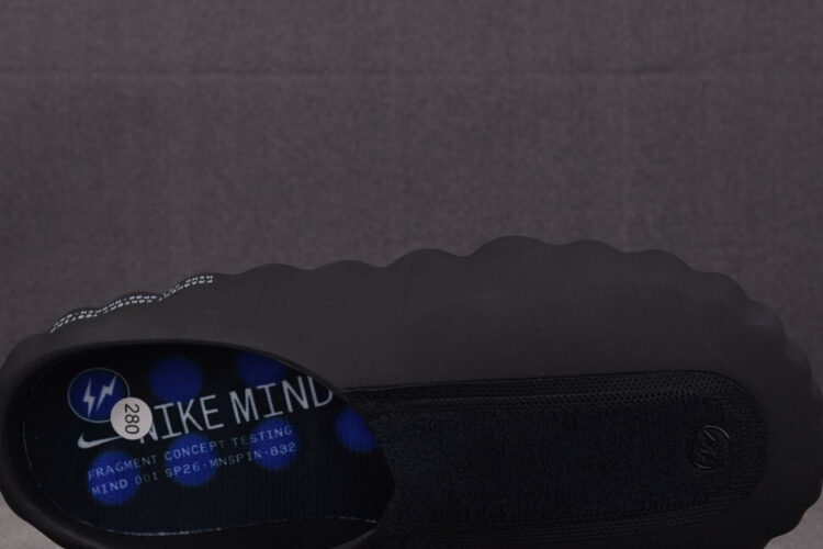 Dép Fragment x Nike Mind 001 Black Blue Màu đen Xanh Dương