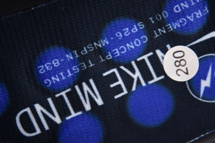 Dép Fragment x Nike Mind 001 Black Blue Màu đen Xanh Dương