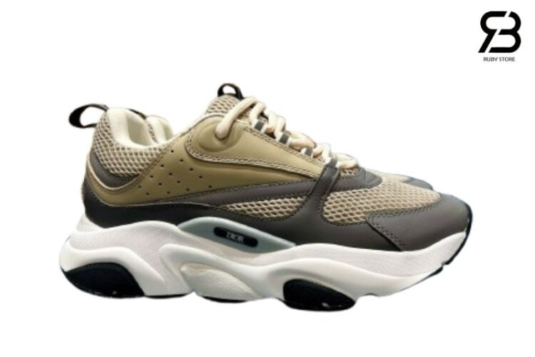 Giày Dior B22 Beige Brown Màu Be Nâu