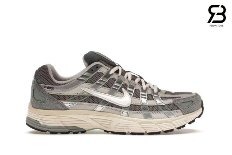 Giày Nike P-6000 Flat Pewter Màu Xám Kem