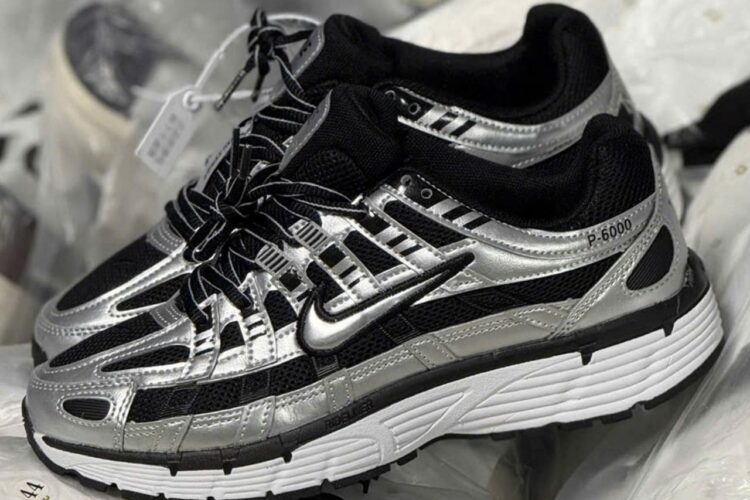 Giày Nike P-6000 Silver Black Màu Bạc Đen