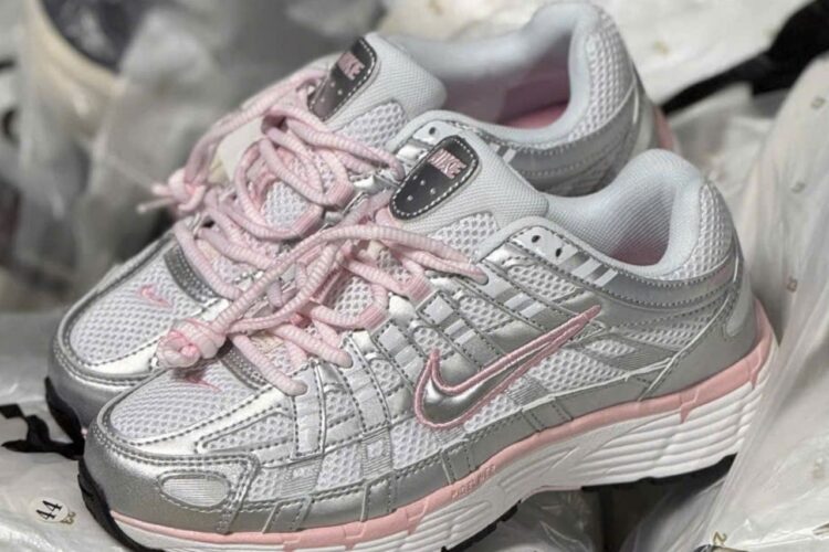 Giày Nike P-6000 White Elemental Pink Trắng Bạc Hồng