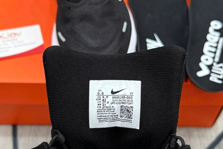 Giày Nike Vomero Plus Black White Màu đen trắng