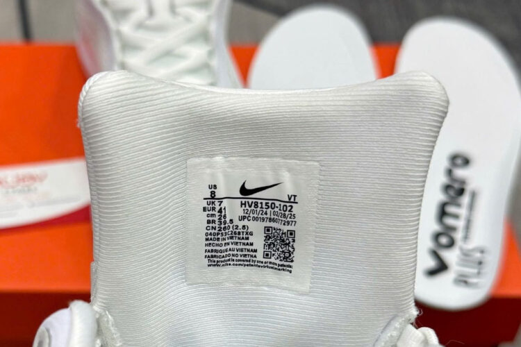 Giày Nike Vomero Plus White Màu Trắng