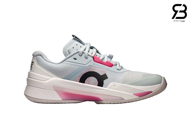 Giày On Running Roger Pro Fire Clay Pink Xám Hồng