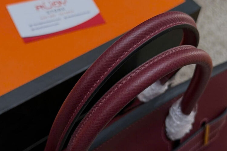 Túi Hermes Birkin Sellier 30 Rouge H Madame Burgundy Màu đỏ